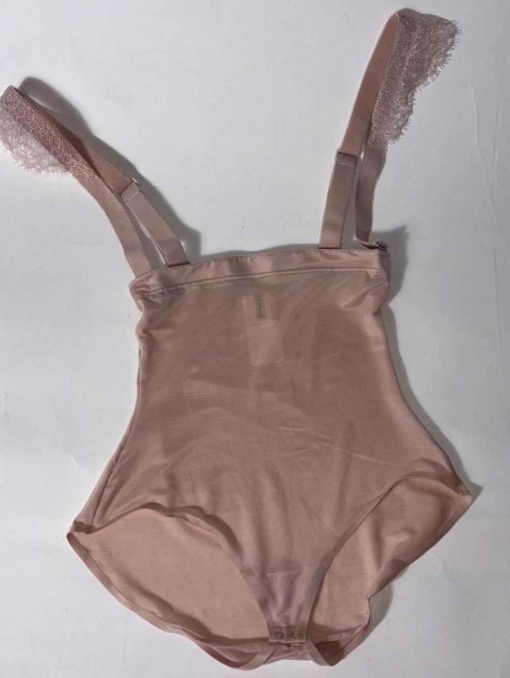 wolford forming bodysuit with lacey adjustable straps